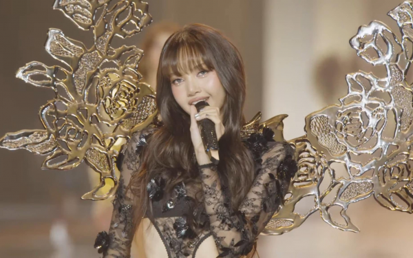 LISA Rolls Up on a Motorcycle to Kick Off Victoria’s Secret Fashion Show With ‘Rockstar’ Performance