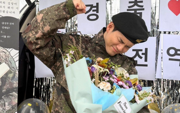 ”Today (16th) discharge” ONG SUNG WOO (former WANNA ONE) reveals his thoughts on ”ending my 20s with military service...starting my 30s anew”