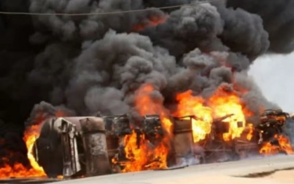 Fuel tanker explosion, ki.ll.ing at least 140 people who had ga.the.red to collect fuel.