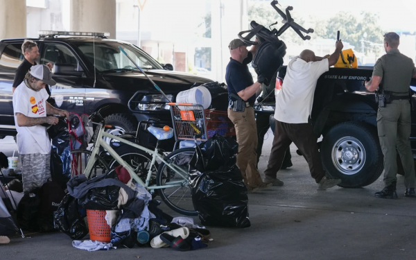 Homeless Encampment Forced to Move Before Taylor Swift Show in New Orleans