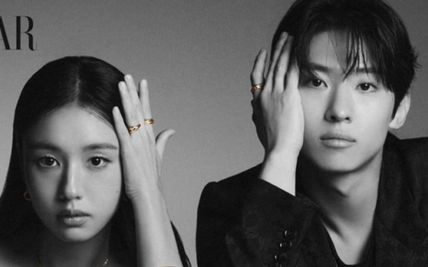 Ahn Eun Jin and Dex showcase playful chemistry in new Harper's Bazaar photoshoot