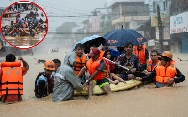 "Severe Tropical Storm" Bringing Heavy Rain to Two Countries