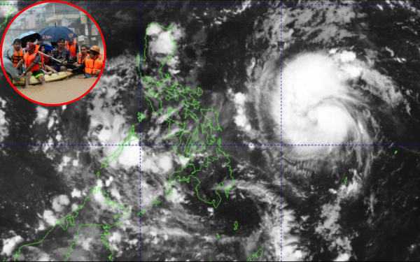 Typhoon Yinxing strengthens hourly, unusual path toward the East Sea