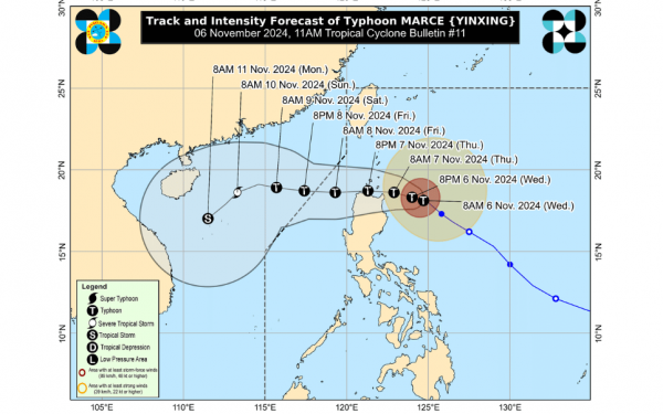 MarcePH intensifies, threatens Babuyan Islands, Northern Luzon