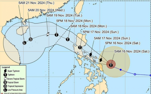 Pepito now a super typhoon