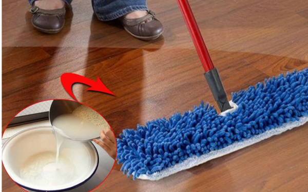 Don't clean your house with plain water, add this, your house will be spotless, and dust-free for a whole week.