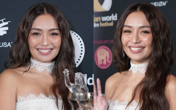 Kathryn Bernardo receives Snow Leopard Rising Star Award at Asian World Film Festival in LA