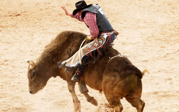 Teen Rodeo Champ ‘Fighting For His Life’ After Bull Stomps on His Chest